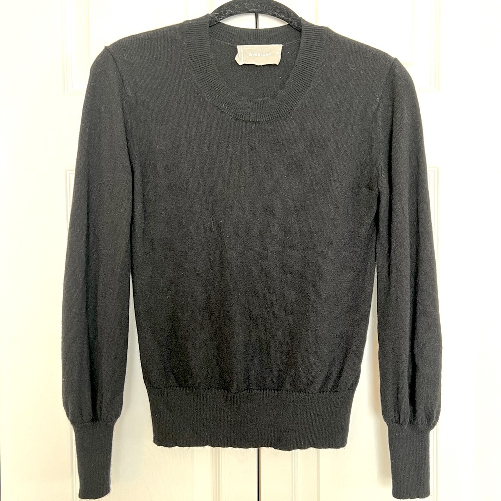 Everlane Cashmere Lantern Sweater XS